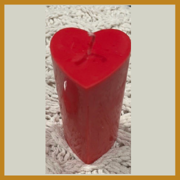 LOVE HEART CANDLES