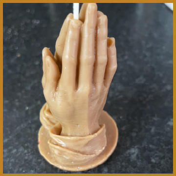 Preying Hands Candles